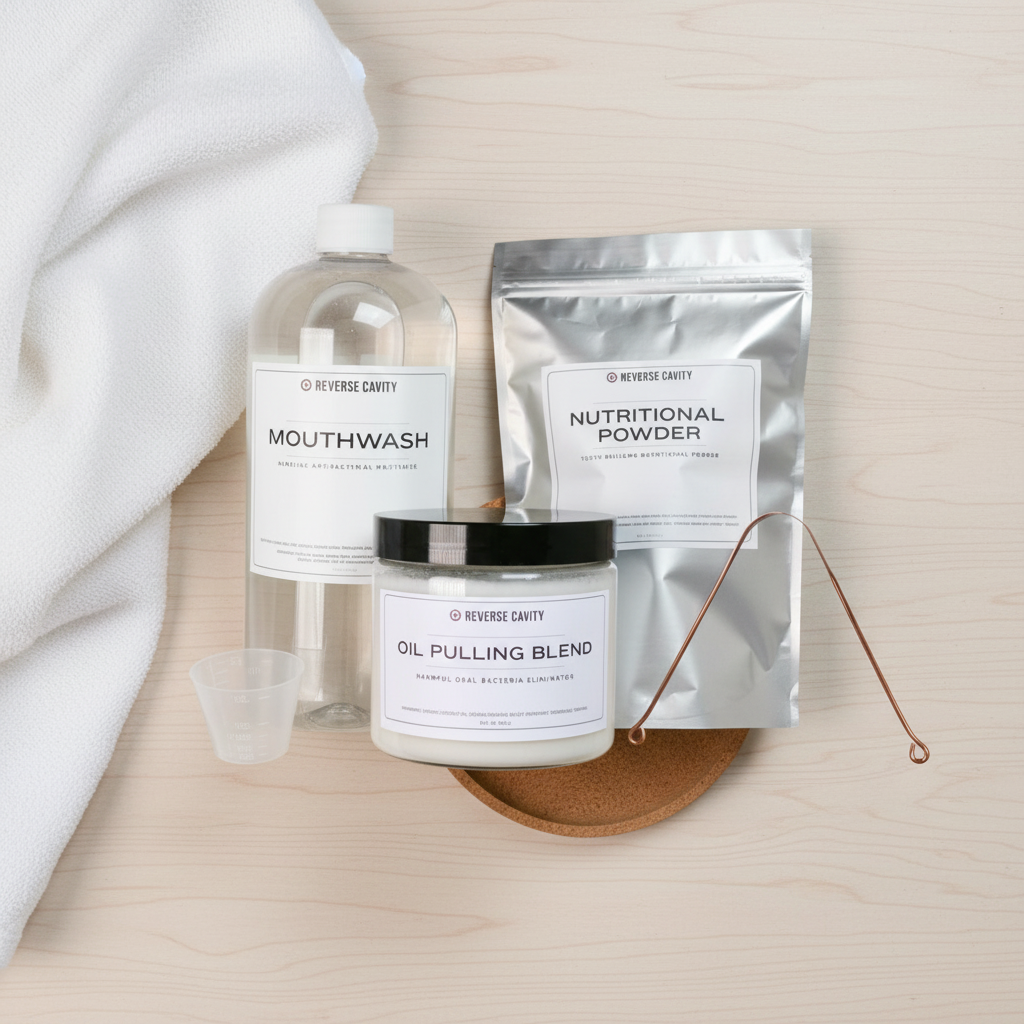 Flat Lay Product Arrangement
